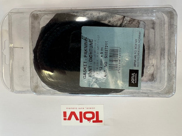 Stiklo sandarinimo virvė 12 mm , skirta Jøtul I 18 Panorama /Harmony