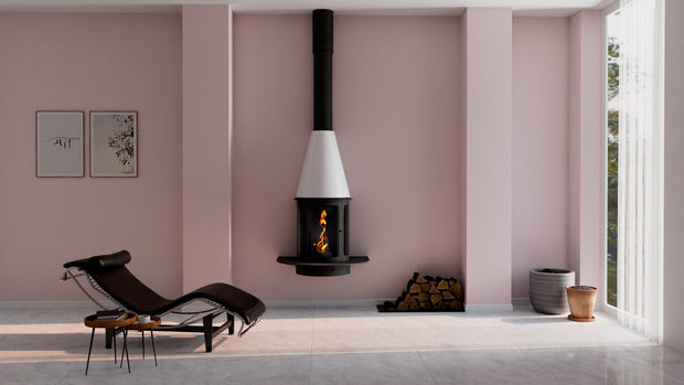 Židinys TRAFORART ARLET Frontal kabinamas ant sienos