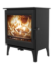 Plieninė krosnelė Charnwood Cranmore 7, juodos spalvos