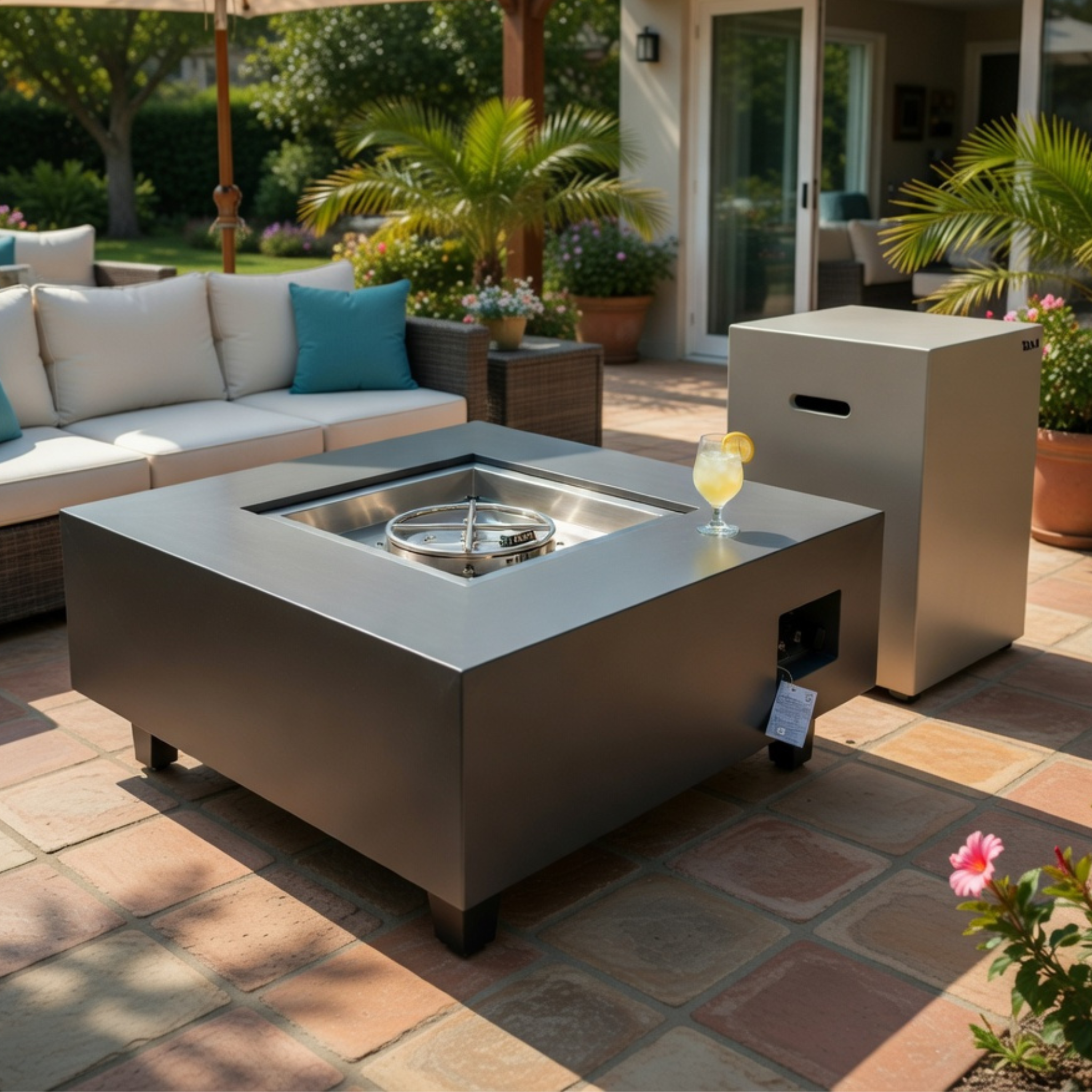 Outdoor fireplace RB73 BIJUNGA rusty