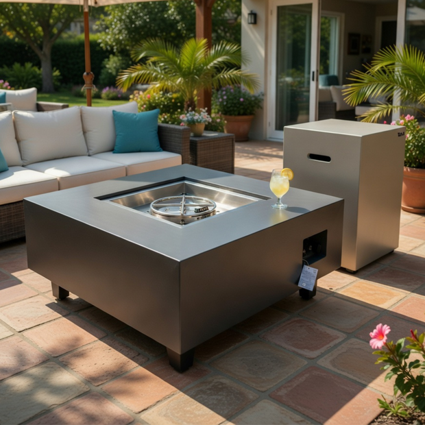 Outdoor fireplace RB73 BIJUNGA rusty
