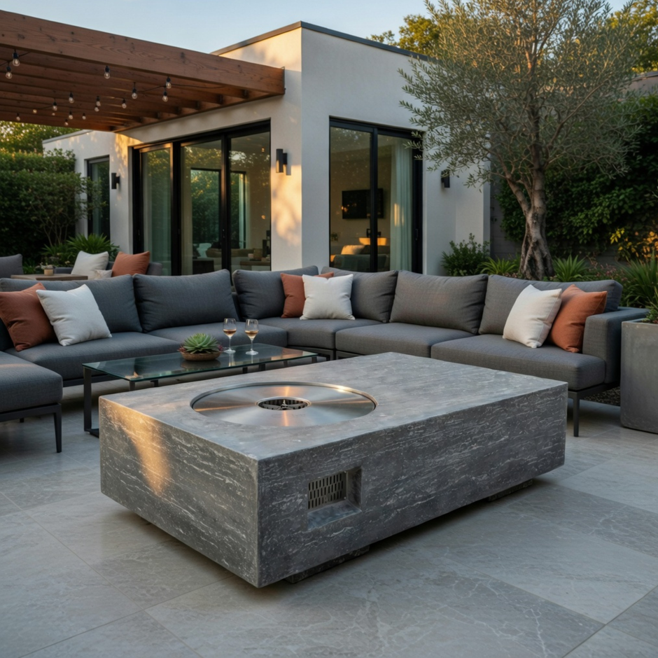 Outdoor fireplace RB73 BIJUNGA rusty