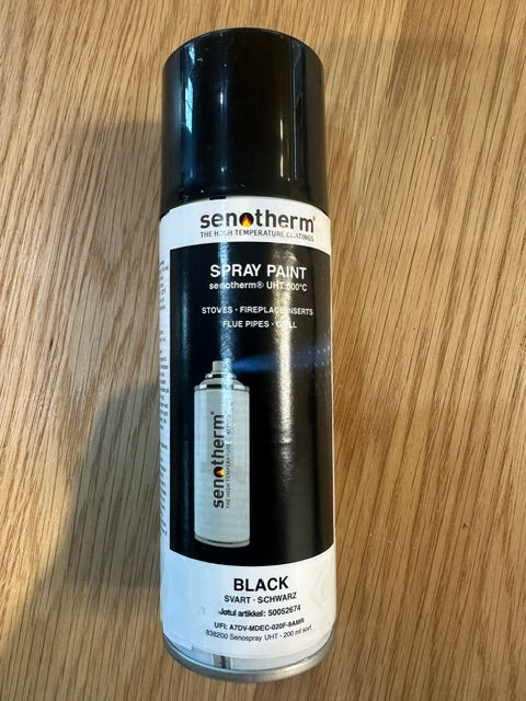 Jøtul spray paint 200 ml., black (UTH)