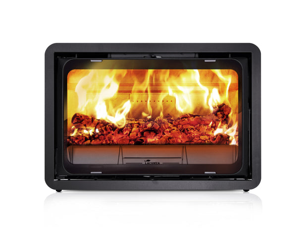 Lacunza K2 800, ketinis, malkinis židinys, švaraus degimo sistema