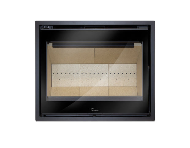 Lacunza LOIRE 700 – malkinis plieninis židinio ugniakuras, elegancija ir efektyvumas viename