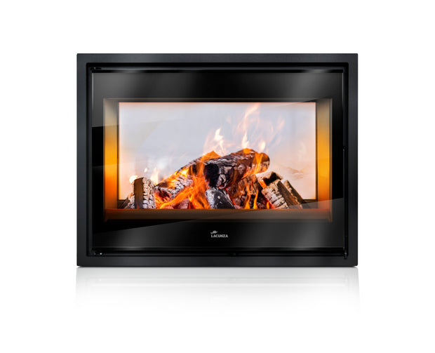 Lacunza NICKEL 700 – malkinis plieninis židinio ugniakuras, dvipusis