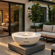 Outdoor fireplace RB73 BIJUNGA rusty