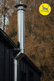 Plieninis izoliuotas kaminas DUALINOX WG 200 D