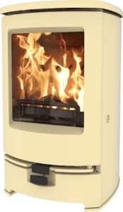 Plieninė krosnelė Charnwood ARC 5, juodos spalvos