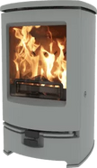 Plieninė krosnelė Charnwood ARC 5, juodos spalvos